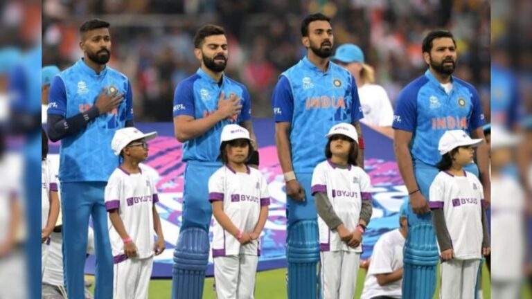 জাতীয় সঙ্গীতের সময় কেন প্লেয়ারদের সঙ্গে শিশু থাকে? তাদের কী বলা হয়? বলুন তো দেখি Viral Knowledge Story Why Players stand with Kids during National Anthem in cricket Know Interesting Facts Trending GK Quiz Contest sup