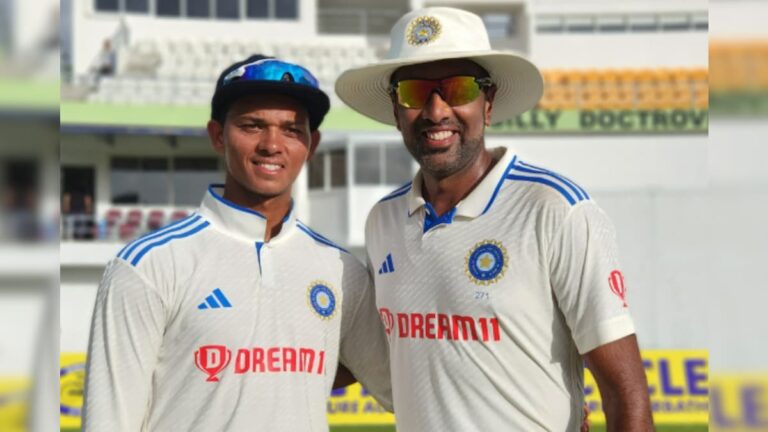 ব্যাটে-বলে দাপট, ৩ দিনেই টেস্ট জয় ভারতের, অভিষেকে ম্যাচের সেরা যশস্বী, অশ্বিনের ঝুলিতে ১২ উইকেট India vs West Indies 2023 Team India Beat West Indies in First test by an Innings and 141 Runs Yashasvi Jaiswal man of the match sup