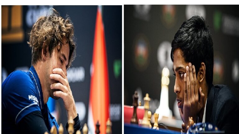 Chess World Cup final 2023: তুখোড় প্রজ্ঞানন্দ, কার্লসেনের বিরুদ্ধে বিশ্ব চেস চ্যাম্পিয়নশিপের ফাইনালের প্রথম গেম ড্র
