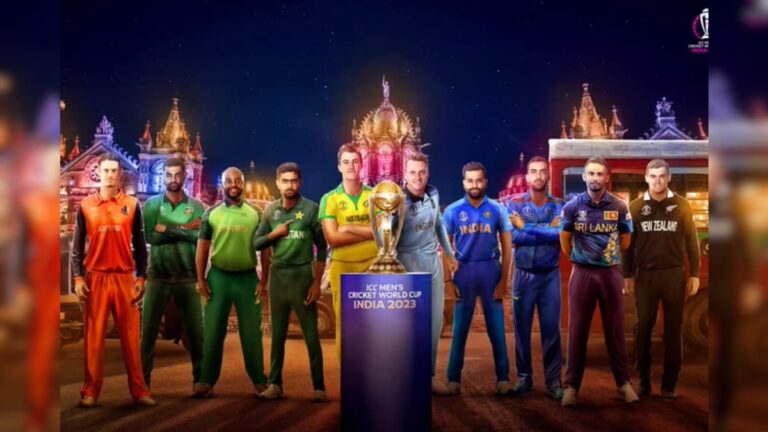 একদিনের বিশ্বকাপ পোস্টার দেখে অখুশি ফ্যানেরা, সোশ্যাল মিডিয়ায় সমালোচনার ঝড় ODI World Cup 2023 Cricket fans are disappointed after seeing the ICC World Cup poster sup