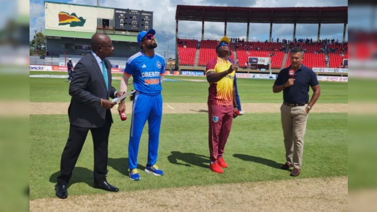ভারতীয় দলে একটি পরিবর্তন, টস জিতে ব্যাটিংয়ের সিদ্ধান্ত হার্দিকের India vs West Indies 2nd T20 Live Score Updates Hardik Pandya won toss decided to bat first in IND vs WI second T20 match sup
