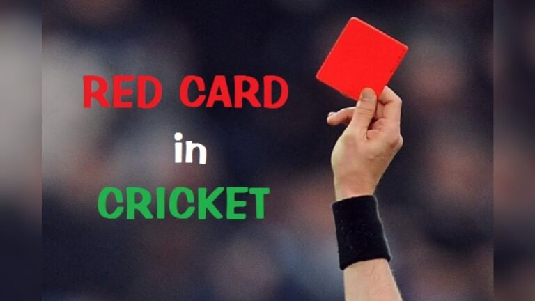 ক্রিকেটে কেন রেড কার্ড দেখানো হয়, কী রয়েছে নিয়ম, জেনে নিন বিস্তারিত What are the red card rules in Cricket Caribbean Premier League When is it shown sup