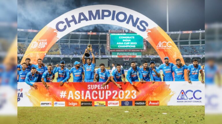 এক ম্যাচে ১৫ রেকর্ড, ভাবা যায়! এশিয়া কাপ ফাইনাল জায়গা করে নিল ক্রিকেট ইতিহাসে India Asia Cup 2023 Champion Total 15 records made in India vs Sri Lanka Asia Cup Final 2023 sup