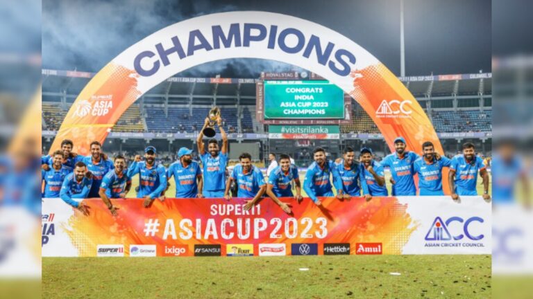 এশিয়া সেরা হয়ে ৫ বিশ্বরেকর্ড গড়ল ভারত, জেনে নিন বিস্তারিত India Asia Cup 2023 Champion Indian Cricket Team set 5 World Records after defeat Sri Lanka in asia cup final sup