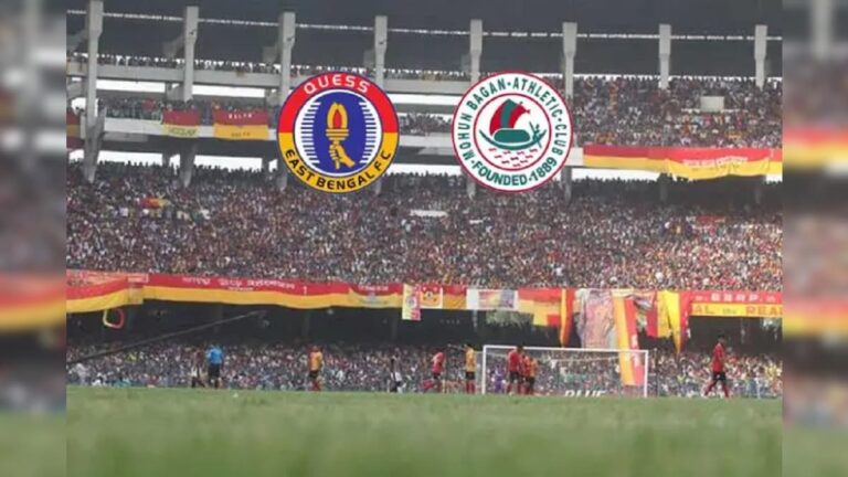 Kolkata Derby: মুখোমুখি ইস্টবেঙ্গল-মোহনবাগান, চড়ছে ফুটবলপ্রেমীদের উত্তেজনার পারদ