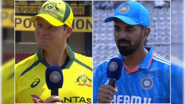 দুই দল মিলিয়ে একাধিক পরিবর্তন, টস জিতে বোলিংয়ের সিদ্ধান্ত অস্ট্রেলিয়ার India vs Australia 2nd ODI Live Updates Steve Smith won toss decided to bowl first sup