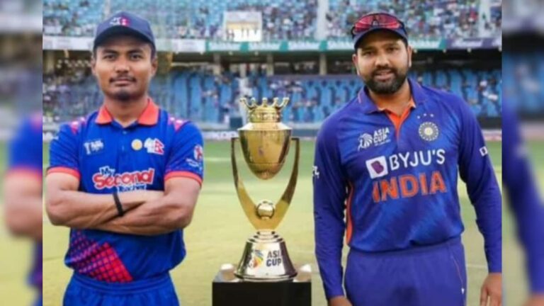 নেপালের বিরুদ্ধে টস জিতে বোলিংয়ের সিদ্ধান্ত রোহিতের, ভারতীয় দলে একটি পরিবর্তন Asia Cup 2023 India vs Nepal Live Updates Rohit Sharma won toss decided to bowl first sup