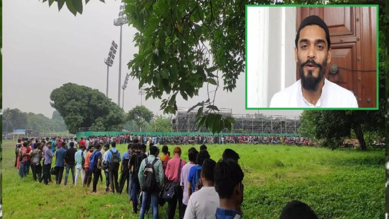 black market of tickets are causing problems for football lovers blames Bhangar MLA Naushad Siddiqui