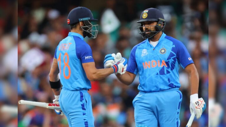 কোহলির থেকে এগিয়ে গেলেন রোহিত, শেষ পর্যন্ত এই লড়াইয়ে জিতবে কে ODI World Cup 2023 India vs Pakistan Indian Team Captain Rohit Sharma Overtakes Virat Kohli in list of World Cup most run getters in ICC World Cup 2023 sup