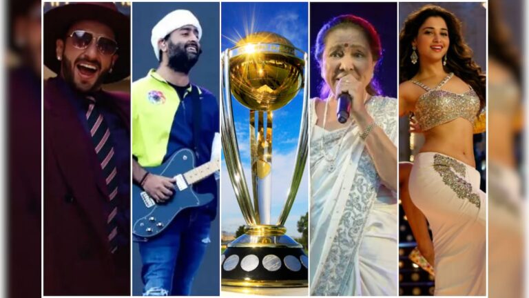 একদিন আগেই বিশ্বকাপের উদ্বোধন! মঞ্চ মাতাবেন আশা-অরিজিৎ-রণবীর-তামান্নারা, দর্শকদের জন্যও রয়েছে সুখবর ICC World Cup 2023 Opening Ceremony held on 4 October Arijit Singh Asha Bhosle Ranveer singh Tamannaah Bhatia will perform at Narendra Modi Stadium sup