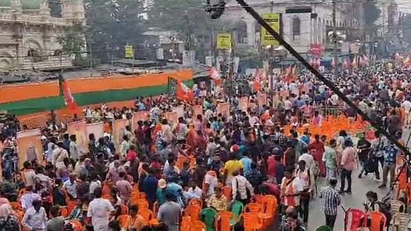 Amit Shah Rally Live: শাহি সভার আগে উত্তেজনা ছড়াল ধর্মতলায়, কালা দিবস তৃণমূলের
