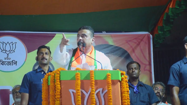 রাজ্যে BJP ৩৬টা আসন পেলে ৬ মাসে রাজ্য সরকারকে বঙ্গোপসাগরে বিসর্জন দেব: শুভেন্দু