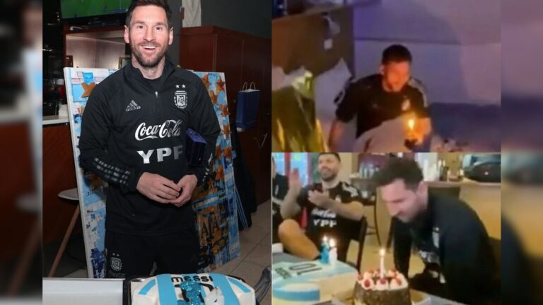 Lionel Messi Birthday Celebration by tea seller of Ichapur with fanfare